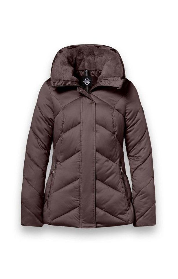 District Winterjacke Verbier (gefüttert, wasserabweisend) braun Damen von District