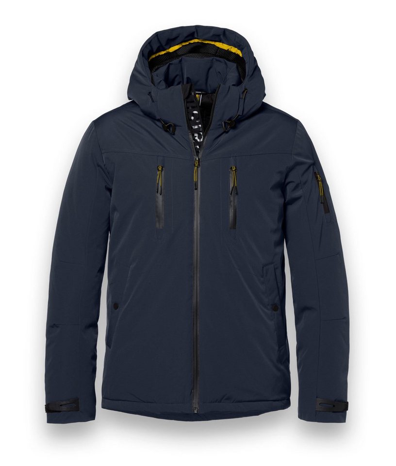 District Winterjacke Wedge mit Kapuze (warm, wasserabweisend) navyblau Herren von District