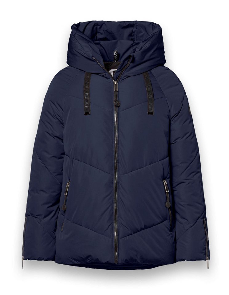 District Winterjacke Winter-Steppjacke Banff (mit Kapuze, winddicht, wasserabweisend) von District
