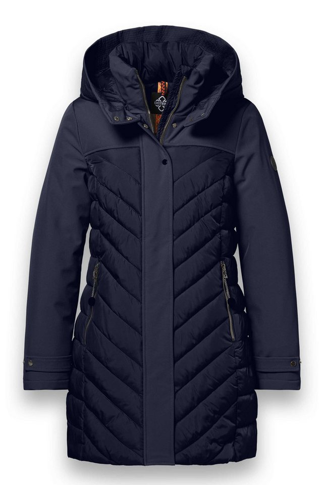 District Wintermantel St Moritz (warm, wasserabweisend) dunkelblau Damen von District
