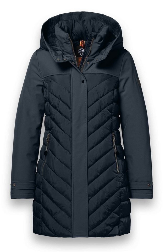 District Wintermantel St Moritz (warm, wasserabweisend) dunkelgrün Damen von District