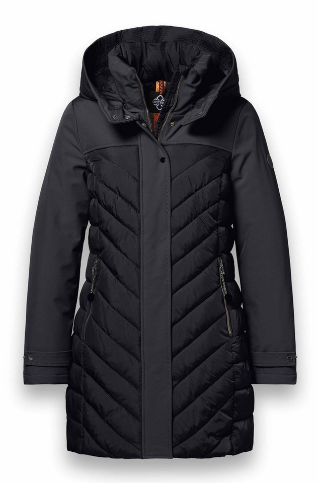 District Wintermantel St Moritz (warm, wasserabweisend) schwarz Damen von District