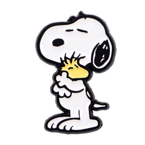 Distrigeek Anstecker Snoopy der Hund, Metall, Emaille, Anstecker, Anstecker, Cartoon, für Herren und Damen, Fan, Cartoon-Charakter Distrigeek Anstecker Snoopy der Hund, Metall, Emaille, Anstecker, Anstecker, Cartoon, für Herren und Damen, Fan, Cartoon-Charakter von Distrigeek
