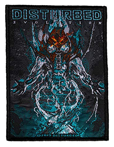 Disturbed Evolution 3 Aufnäher Patch Gewebt & Lizenziert !! von Disturbed