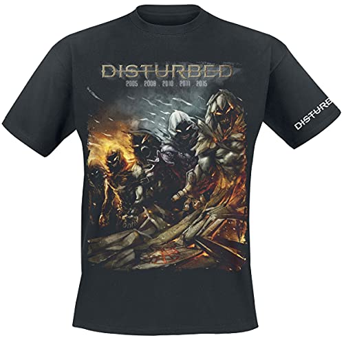 Disturbed Evolution - The Guy Männer T-Shirt schwarz L 100% Baumwolle Band-Merch, Bands von Disturbed