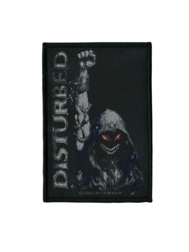 Rock Off Disturbed Eyes offiziell Patch (7cm x 10cm) One Size von Grindstore