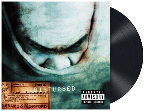 Disturbed The sickness LP multicolor Disturbed The sickness LP multicolor von Disturbed