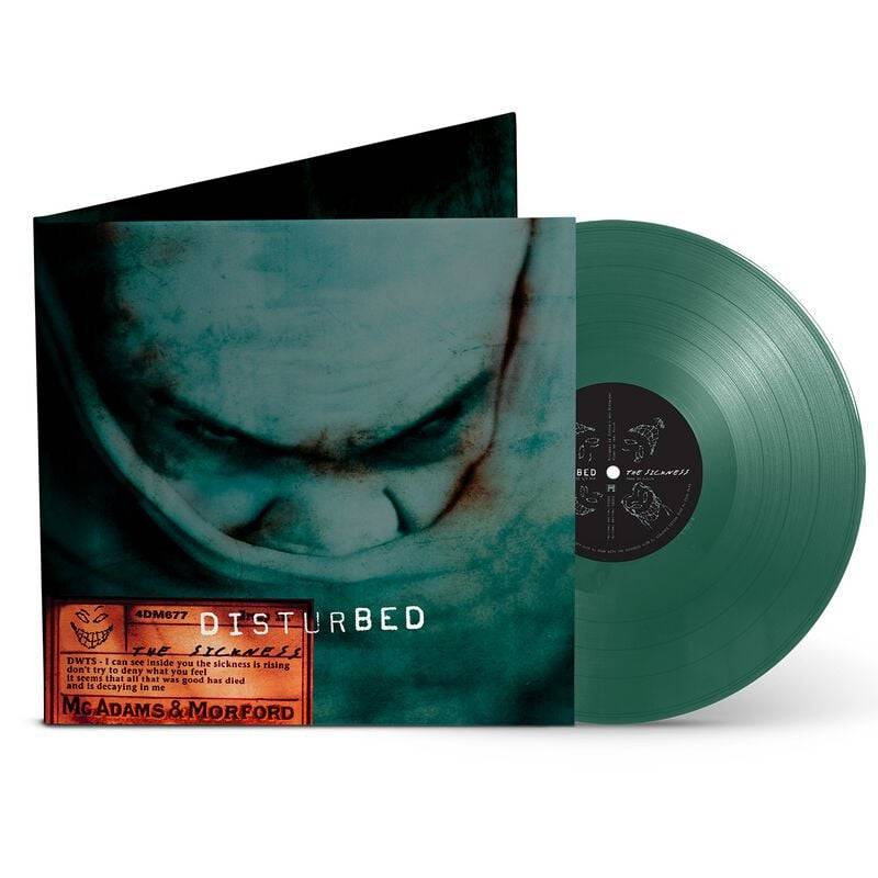 The Sickness (25th Anniversary) von Disturbed - LP (Coloured, Limited Edition, Re-Release, Standard) von Disturbed
