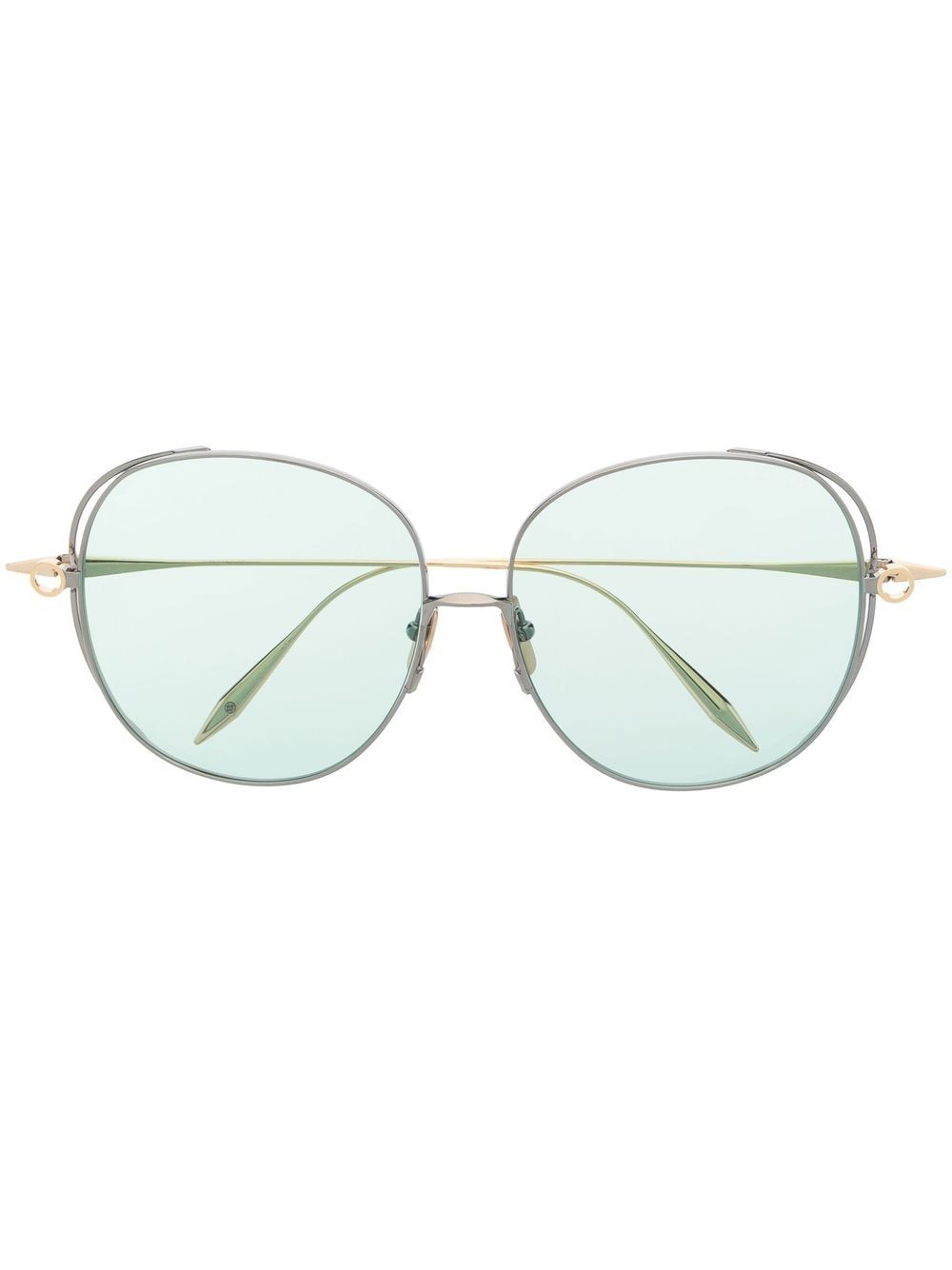 Dita Eyewear Oversized-Sonnenbrille - Gold von Dita Eyewear