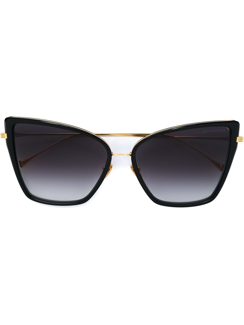 Dita Eyewear Cat-Eye-Sonnenbrille im Oversized-Design - Schwarz von Dita Eyewear