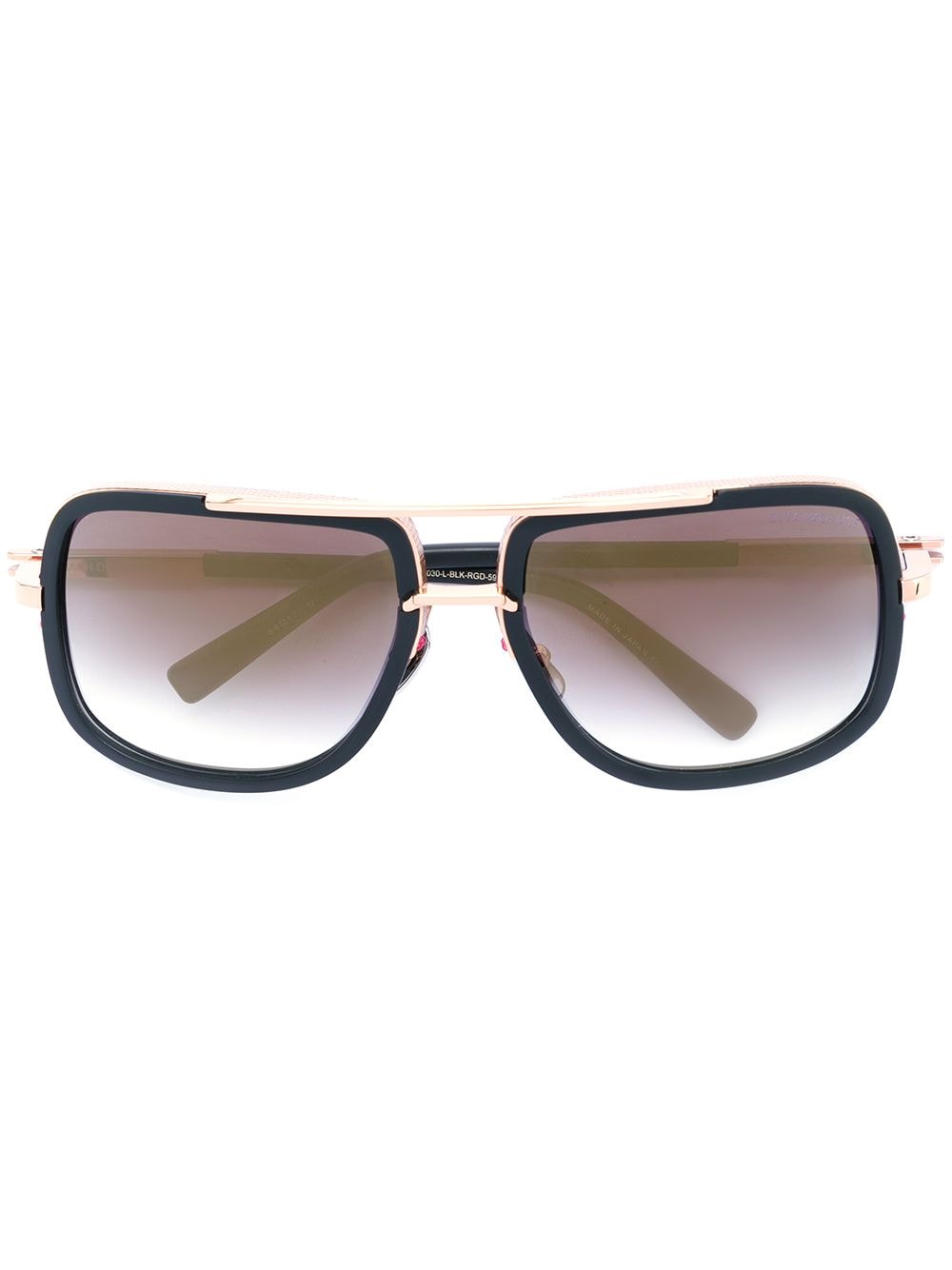 Dita Eyewear Sonnenbrille in Oversized-Passform - Schwarz von Dita Eyewear