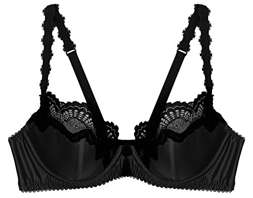 Dita von Teese Halbschale Bügel BH schwarz /y58955 Größe 70 C von Dita von Teese