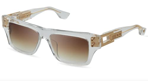 Dita GRANDMASTER-SEVEN Crystal Yellow Gold/Brown Shaded einzige Größe Unisex Sonnenbrillen von Dita