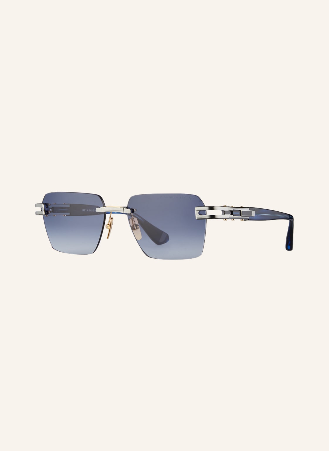 Dita Sonnenbrille Meta-Eco One silber von Dita