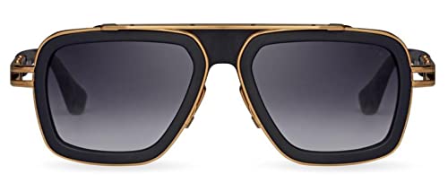 Dita Sonnenbrillen LXN-EVO Matte Black Yellow Gold/Dark Grey To einzige Größe Unisex von Dita