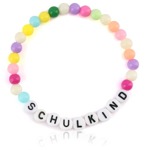 Einschulung Geschenk,Geschenk Einschulung Mädchen,Armband Mädchen,Geschenk Einschulung Junge,Schulanfang Mädchen,Schulkind 2024 Mädchen,Einschulung Junge Geschenk,Geschenke Zur Einschulung Für Mädchen von Diulinep