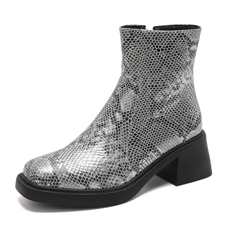 Diuniarza Damen Ankle Chelsea Stiefel Chukka Stiefel Blockabsatz Mode Party Comfy Stiefeletten Silber Gr 40.5 EU/42 Diuniarza Damen Ankle Chelsea Stiefel Chukka Stiefel Blockabsatz Mode Party Comfy Stiefeletten Silber Gr 40.5 EU/42 von Diuniarza