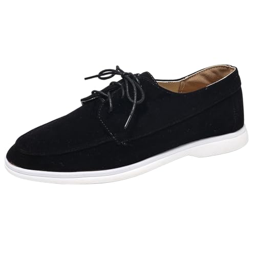 Diuniarza Flach Schuhe Damen Loafer Causal Ohne Verschluss Mokassins Buro Wildleder Daily Schuhe Arbeit Schwarz Gr 39 EU/40 Diuniarza Flach Schuhe Damen Loafer Causal Ohne Verschluss Mokassins Buro Wildleder Daily Schuhe Arbeit Schwarz Gr 39 EU/40 von Diuniarza