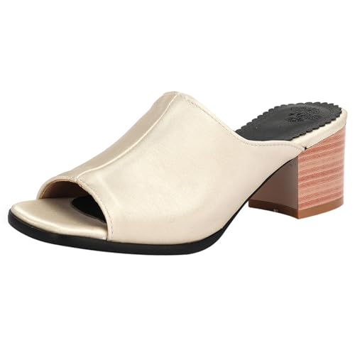 Diuniarza Low Mitte Blockabsatz Mules Ohne Verschluss Peep Toe Pantoffeln Offene Zeh Chunky Heel Draußen Hausschuhe Pantoffeln Sandals Aprikose Gr 45 EU/47 Asiatisch Diuniarza Low Mitte Blockabsatz Mules Ohne Verschluss Peep Toe Pantoffeln Offene Zeh Chunky Heel Draußen Hausschuhe Pantoffeln Sandals Aprikose Gr 45 EU/47 Asiatisch von Diuniarza