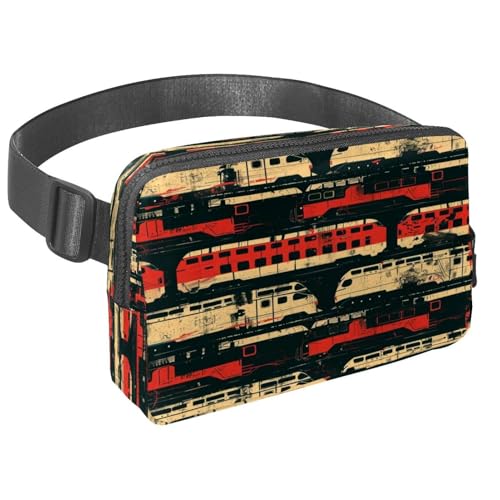 Hüfttasche für Damen und Herren, Outdoor-Hüfttasche, schlank, Laufgürtel, Bauchtasche für Spaziergänge, Joggen, Wandern, Reisen, Workout – trainiert auf Grunge-Hintergrund, multi, von Diusye