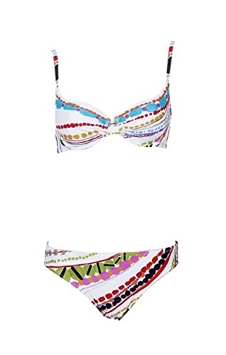 DIVA Softcup-Bikini C-Cup Mehrfarbig Größe 46 von Diva