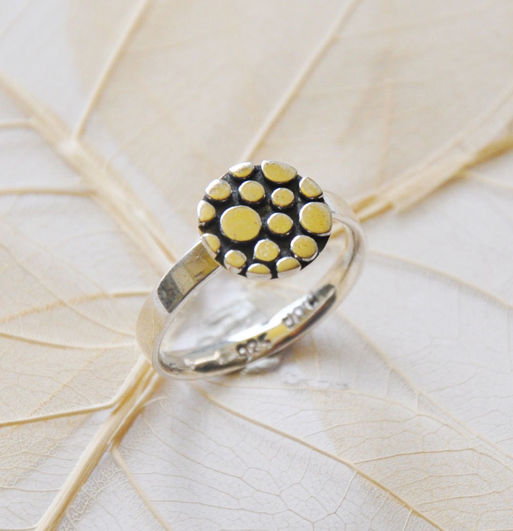 Silberring Verziert, Silber 925, Besonderer Statement Ring - Slow Fashion, Spezieller von DivaKreationen