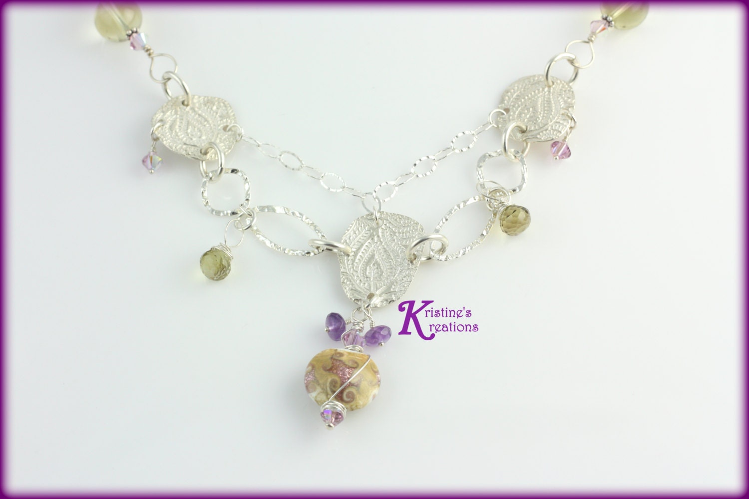 Paisley Style Halskette von DivaKreations