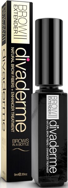 Divaderme Brow Extender II Augenbrauenfarbe Espresso Brown 9 ml von Divaderme
