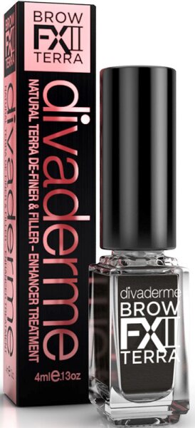 Divaderme Brow FX II Terra Augenbrauenfarbe Espresso 4 ml von Divaderme