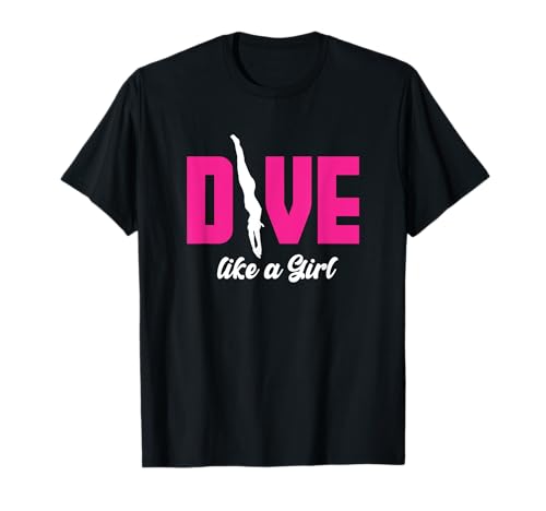 Dive Like Girl | Taucherin | Tauchen T-Shirt Dive Like Girl | Taucherin | Tauchen T-Shirt von Dive Like Girl Woman Diver Scuba Diving Gift