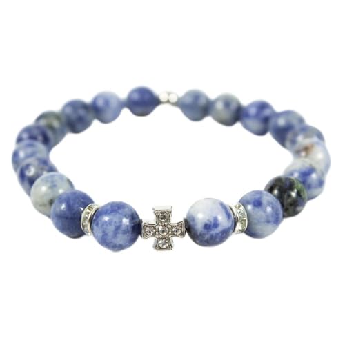 Diveevo Handgefertigtes Armband aus natürlichen Steinen – Eleganter Schmuck mit christlicher Symbolik – Geschenk für Damen & Herren – Vielfältige Designs und echte Steine Diveevo Handgefertigtes Armband aus natürlichen Steinen – Eleganter Schmuck mit christlicher Symbolik – Geschenk für Damen & Herren – Vielfältige Designs und echte Steine von Diveevo