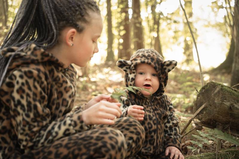 Handgemachte Leopard Fleece Onesie Kinder Tierkostüm Handgemachte Leopard Fleece Onesie Kinder Tierkostüm von Divendi