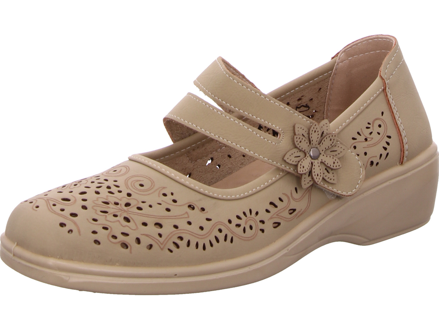 female Sportliche Slipper beige 37 von Diverse