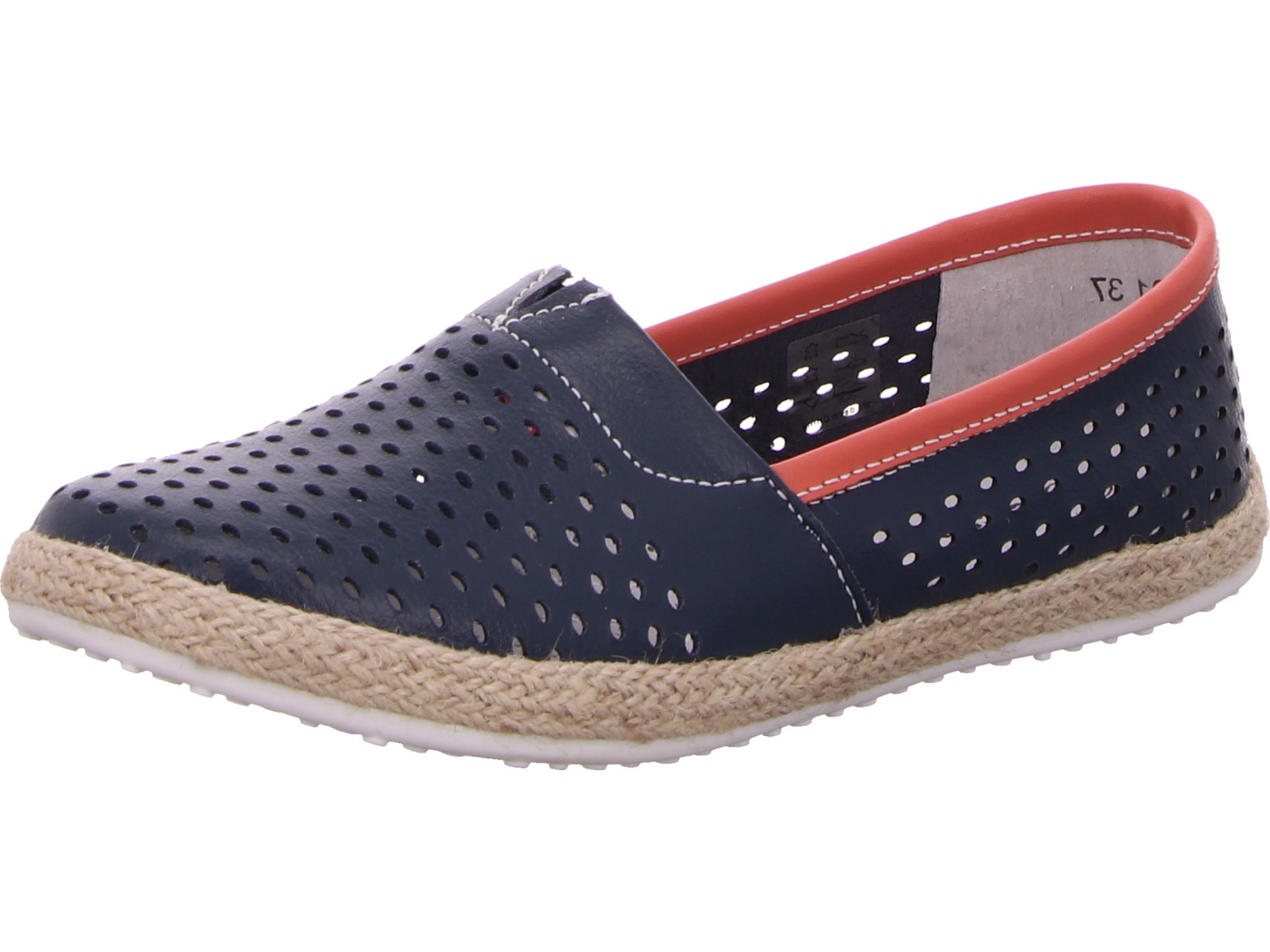 female Sportliche Slipper blau 36 von Diverse