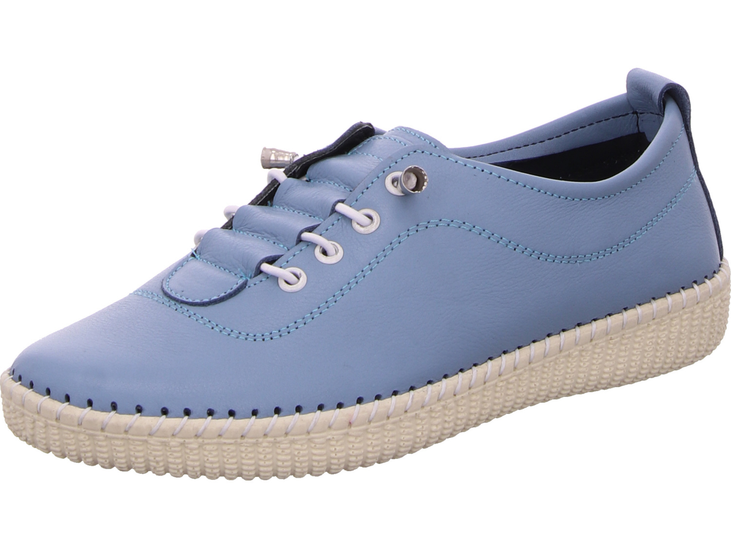 female Sportliche Slipper blau 38 von Diverse