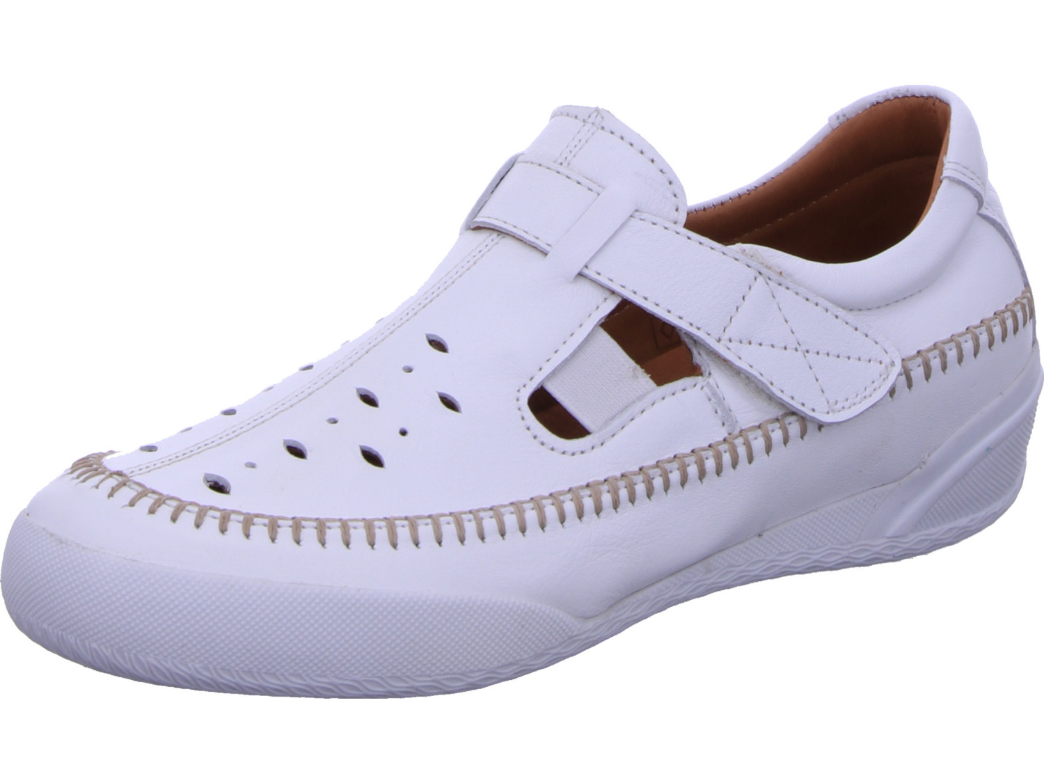 female Sportliche Slipper weiss 39 von Diverse