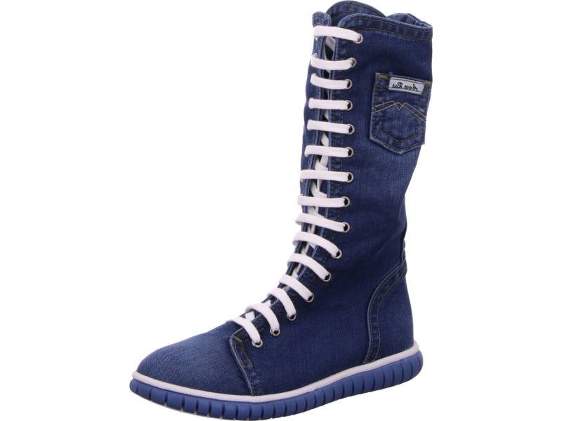 female Stiefeletten blau 37 von Diverse