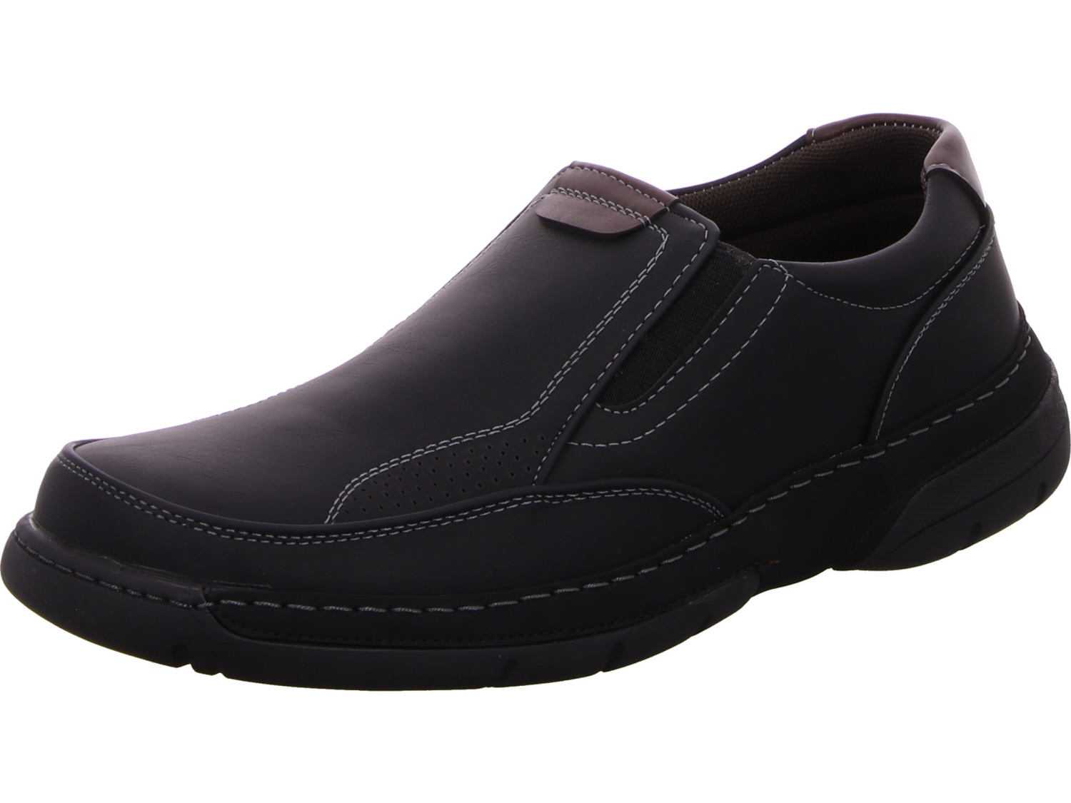 male Komfort Slipper schwarz 42 von Diverse