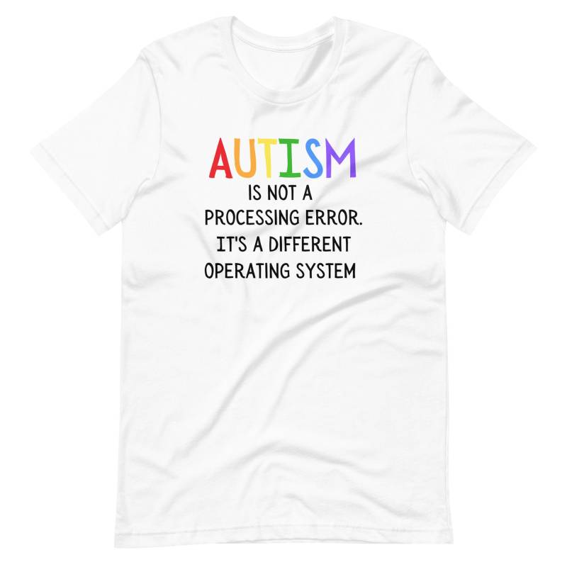 Autismus Ist Kein Verarbeitungsfehler T-Shirt - Autism Awareness Month Welt Tag Neurodiversity Shirt Autismus Ist Kein Verarbeitungsfehler T-Shirt - Autism Awareness Month Welt Tag Neurodiversity Shirt von DiverselyHuman