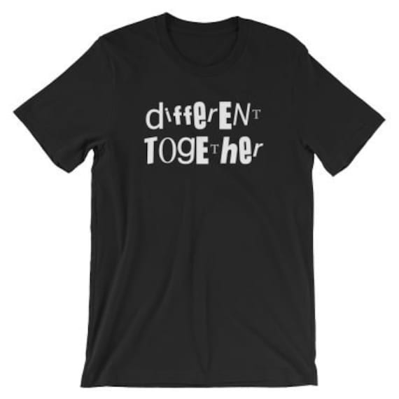 Different Together T-Shirt - Mental Health Shirt Inclusion Diversity Bewusstseinsshirt Different Together T-Shirt - Mental Health Shirt Inclusion Diversity Bewusstseinsshirt von DiverselyHuman