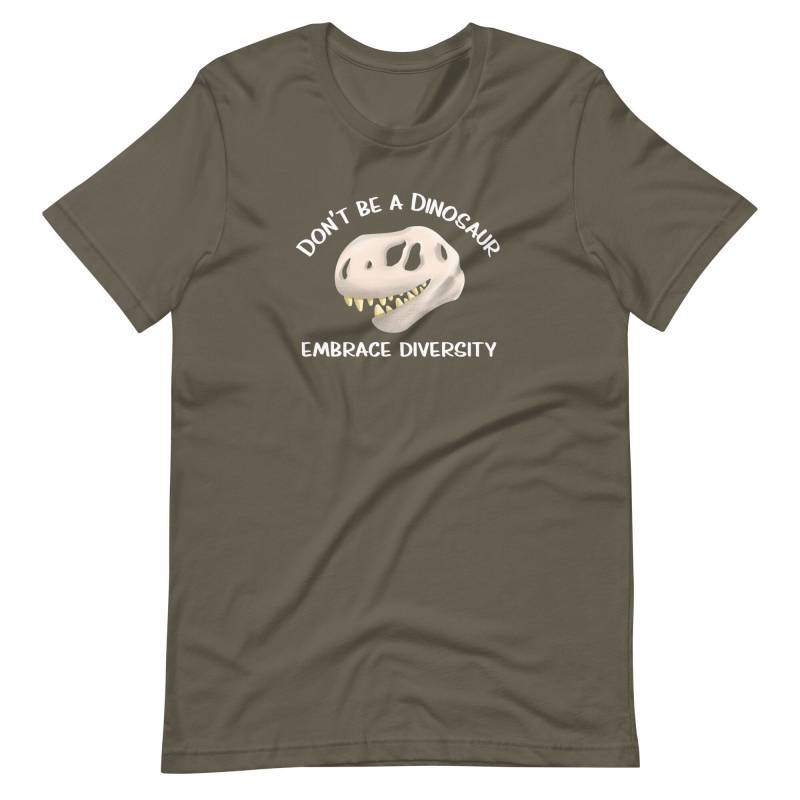 Don't Be A Dinosaur - Embrace Diversity Neurodiversity Shirt Disability Awareness Advokat Don't Be A Dinosaur - Embrace Diversity Neurodiversity Shirt Disability Awareness Advokat von DiverselyHuman
