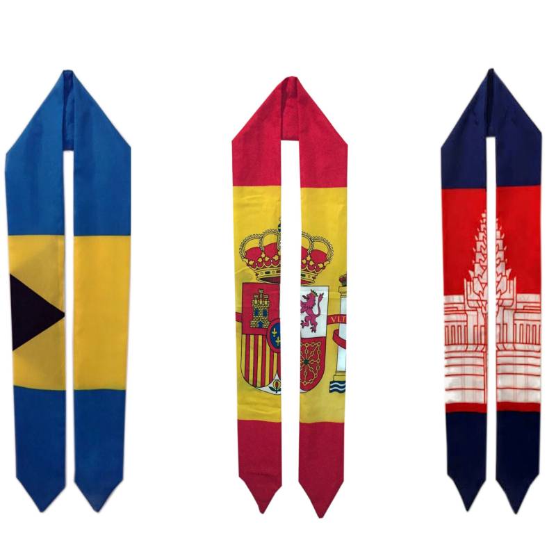 Abschlussstola, Sach, Abschlussgeschenk, Multikulturelle Stola von Diversepride