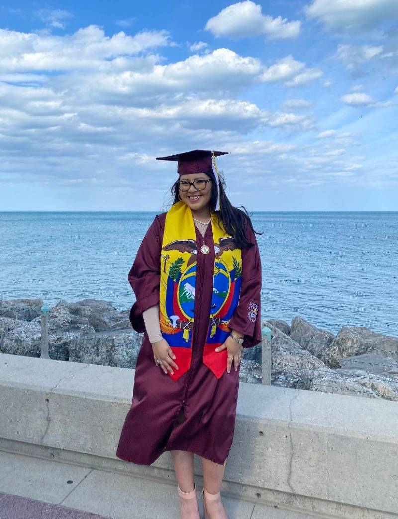 Ecuador Abschlussstola( Nicht Bestickt Ecuador Abschlussstola( Nicht Bestickt von Diversepride