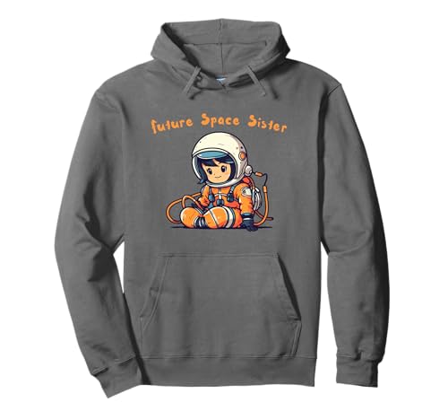Future Space Sister Anime Mädchen Astronaut im Weltraum Helm Pullover Hoodie Future Space Sister Anime Mädchen Astronaut im Weltraum Helm Pullover Hoodie von Diversity equality female astronaut