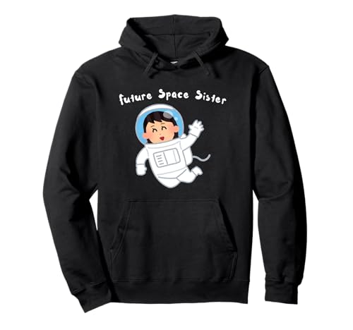Future Space Sister Mädchen Astronaut Kinder Pullover Hoodie Future Space Sister Mädchen Astronaut Kinder Pullover Hoodie von Diversity equality female astronaut