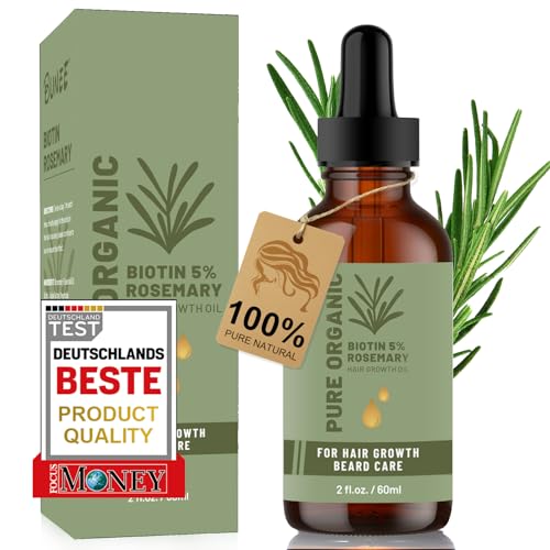 60ml Rosmarin Hair oil, Haarwachstum Öl, Haaröl Wachstum, Hair Growth Oil, Kopfhaut Pflege Haaröl, Stimuliert Haarwachstum, Haar & Hautpflege für Haarausfall Frau und Männer,Grün 60ml Rosmarin Hair oil, Haarwachstum Öl, Haaröl Wachstum, Hair Growth Oil, Kopfhaut Pflege Haaröl, Stimuliert Haarwachstum, Haar & Hautpflege für Haarausfall Frau und Männer,Grün von DiviDermy