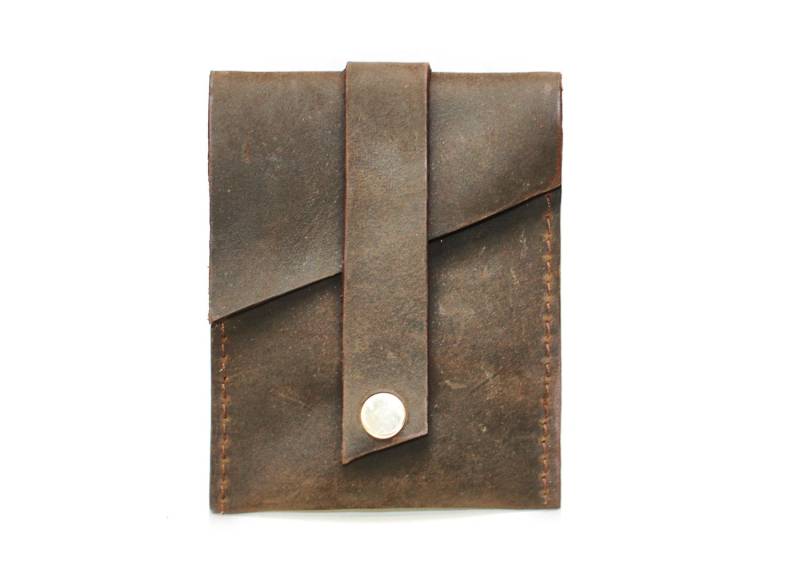 Herren Leder Kreditkarte Brieftasche/Visitenkartenhalter - Industrielle "Pop Up" Design Herren Leder Kreditkarte Brieftasche/Visitenkartenhalter - Industrielle "Pop Up" Design von DivinaDenuevo