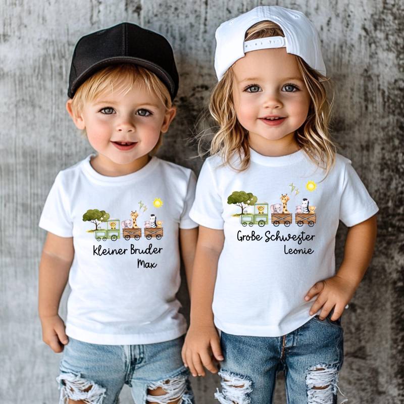 Geschwister Matching Outfit, Passende Oberteile Bruder Schwester, Schwester T-Shirt, Look, Kinder von DivineDesignsDe