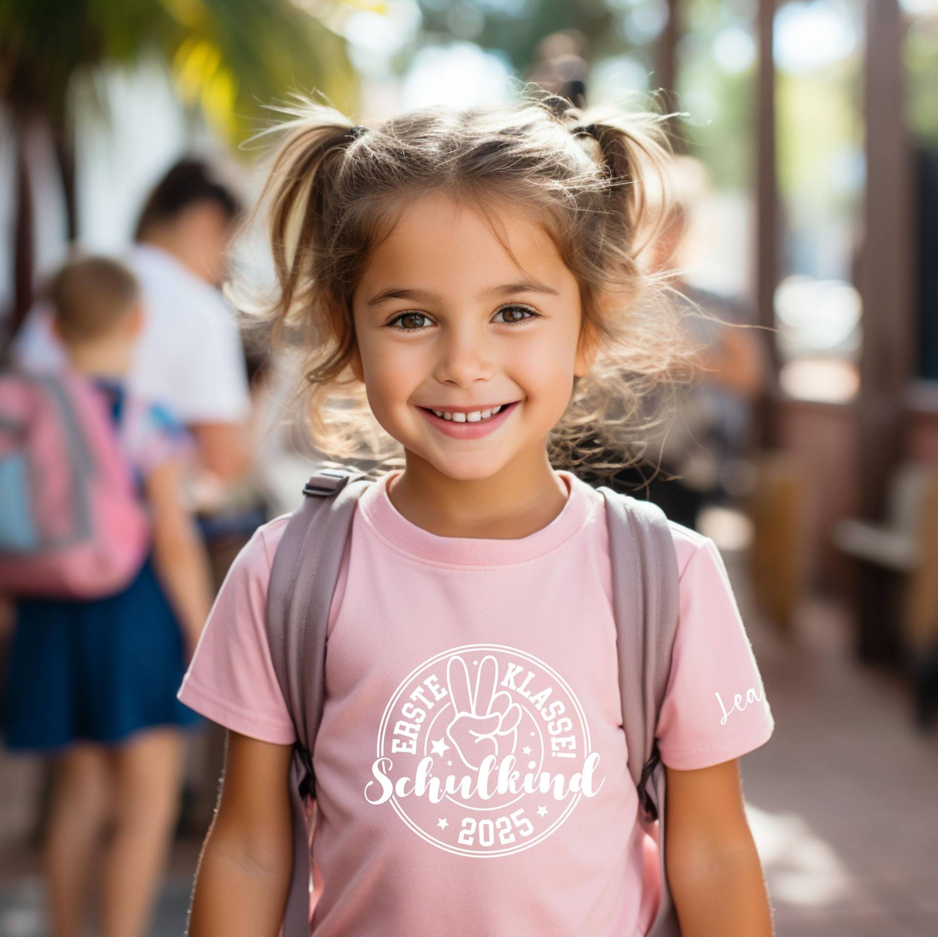 Personalisiertes Schulkind Tshirt Mit Name & Jahreszahl, Einschulung, Erstklässler, Geschenk Junge Mädchen, Erster Schultag 2025 Geschenke von DivineDesignsDe