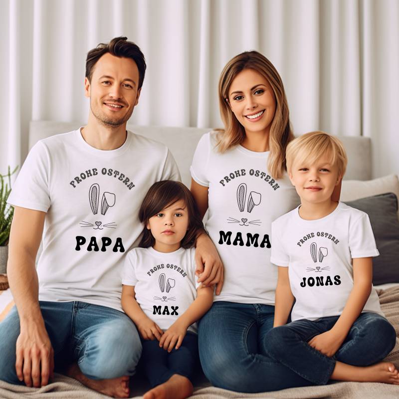 Ostern Familien Matching Outfit, Passende Oberteile Kleinkind Baby, Häschen, Hase Mutter Kind, Bunny Geschenk Set, Personalisiert, Schwester Ostern Familien Matching Outfit, Passende Oberteile Kleinkind Baby, Häschen, Hase Mutter Kind, Bunny Geschenk Set, Personalisiert, Schwester von DivineDesignsKids